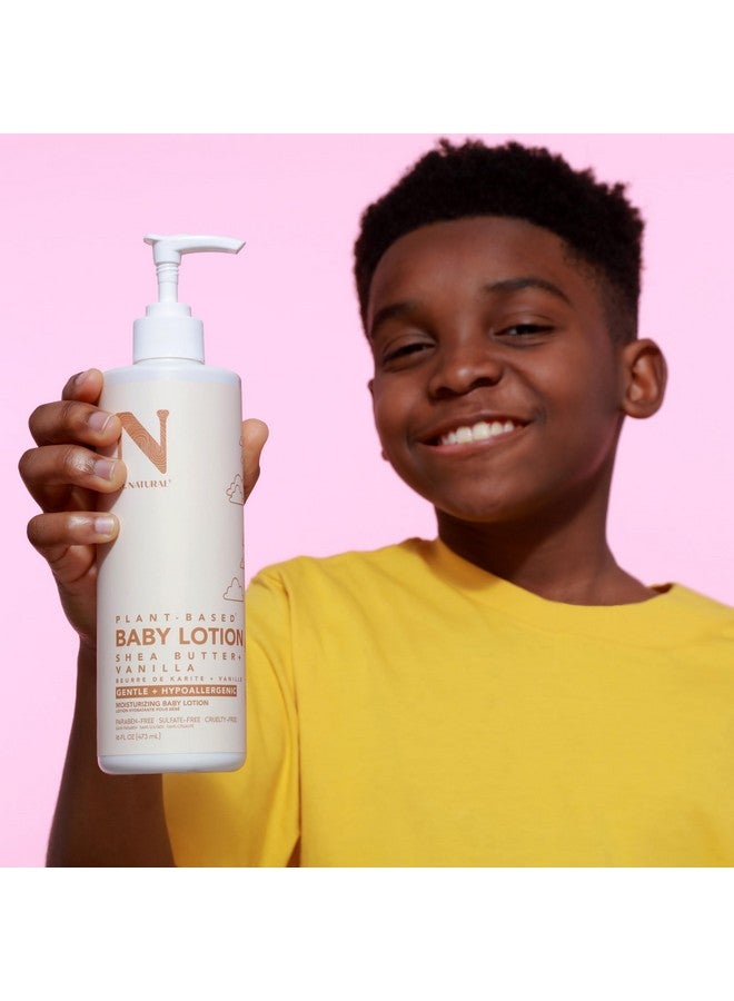 Dr. Natural Baby Lotion, Shea Butter and Vanilla, 16 oz - Non-Greasy, Body Lotion for Dry Skin - Hypoallergenic and Paraben-Free - No Synthetic Fragrances or Dyes - Made with Organic Shea Butter - Image 5