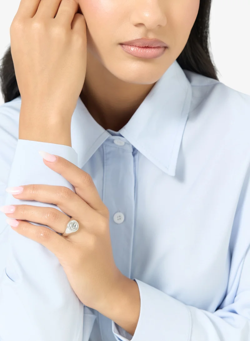 GUESS  G Crystal Logo Ring for Women | Best Price UAE