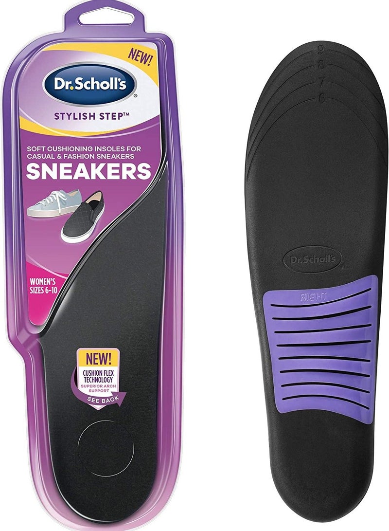 Dr. Scholl's Dr. Scholl's Soft Cushioning Insoles for Sneakers, Superior Shock Absorption and Cushioning (Women's Size 6-10)  - Image 1