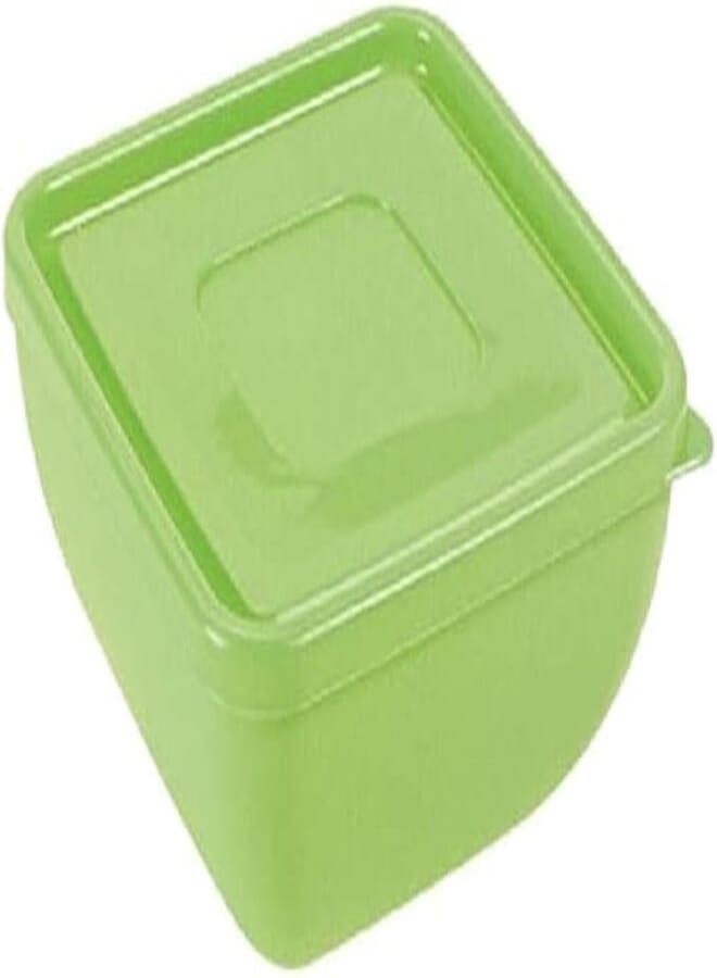 Ucsan Plastic Medium Square Bowl with Lid | Made in Turkey | 654