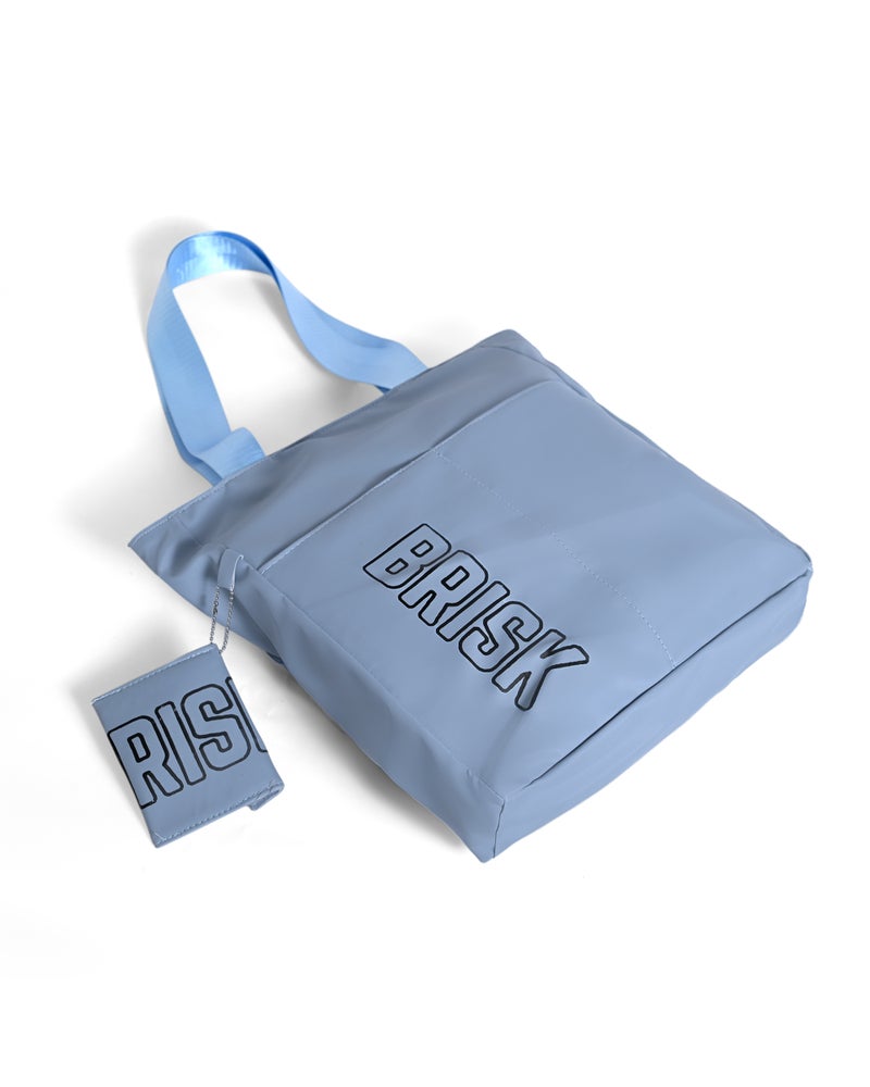 BRISK Women's Waterproof Shoulder Tote Bag – Large Capacity Fashion Handbag with Small Purse for Daily Use - Image 2