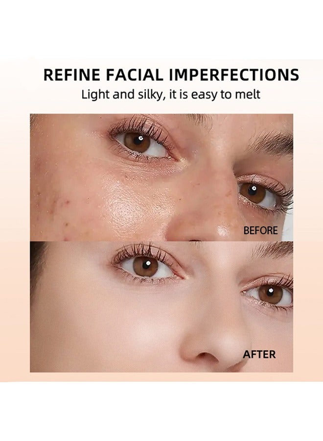 OCHEAL Silky And Smooth Repair Concealer，Liquid Foundation Stick - Medium Coverage, Natural Finish, Suitable for All Skin Types #2 Light skin tone （1.8ml） - Image 3