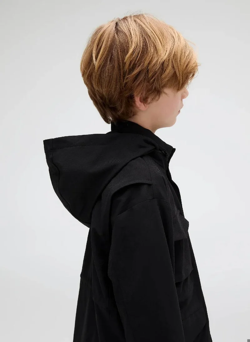 Calvin Klein Jeans Ck Black Dry Knit Field Jacket for Men | Best Price UAE