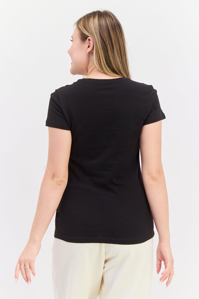 PUMA Women Sportswear Fit Training Top, Black Combo - Image 4