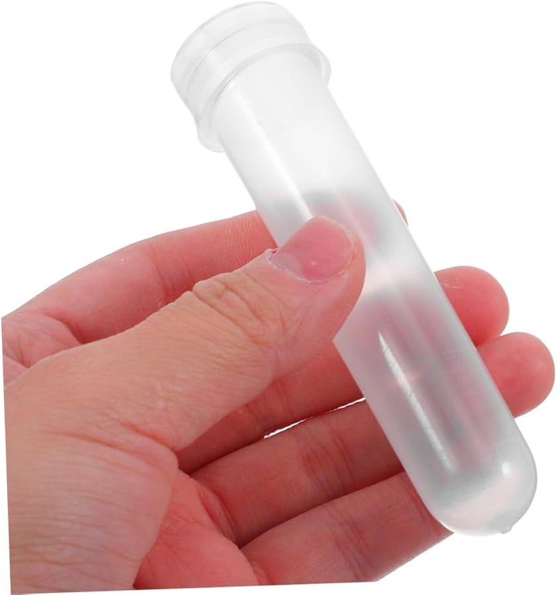 BESPORTBLE 20 حزمة أنابيب ماء الزهور البلاستيكية إمدادات تنسيق الزهور مع الأغطية - Image 5