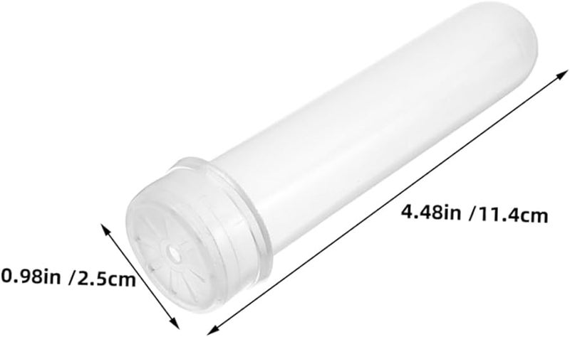 BESPORTBLE 20 حزمة أنابيب ماء الزهور البلاستيكية إمدادات تنسيق الزهور مع الأغطية - Image 3