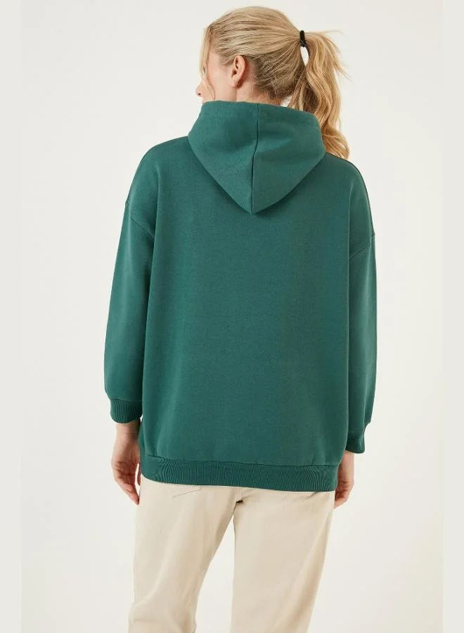 Lela  Lela Regular Fit Cotton Hooded Collar Raised Winter 2-Pack Sweat Women's SWEAT 5863854S2 for Women | Best Price UAE