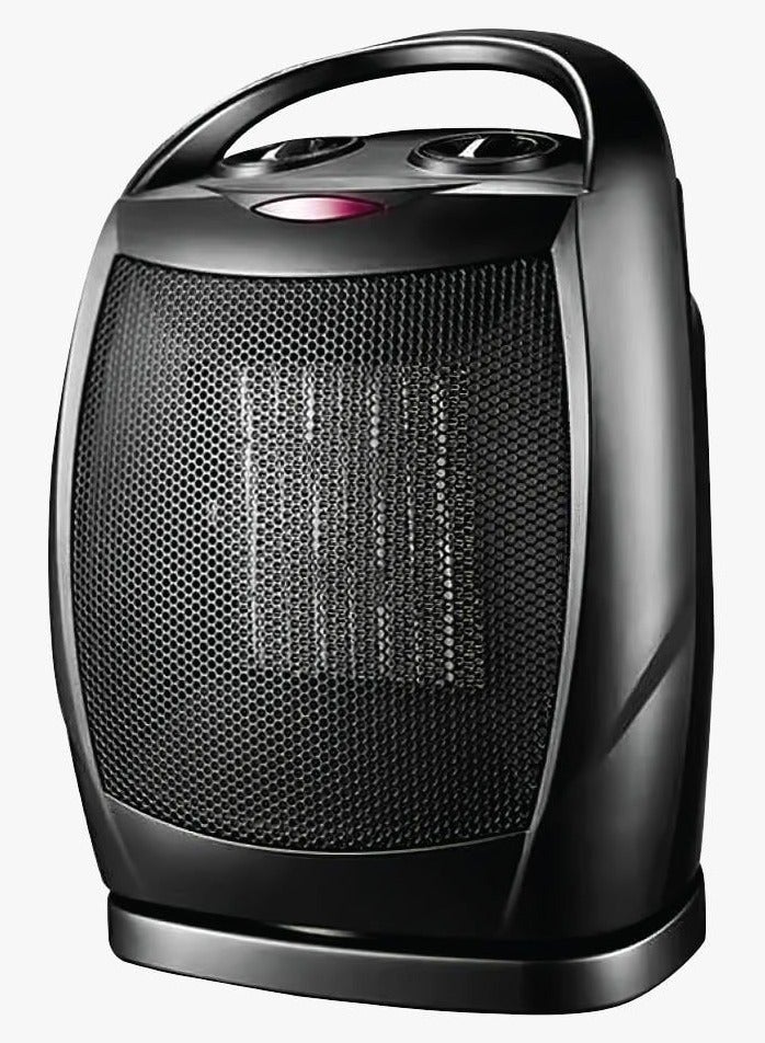 Denx Electric Heater – 1500W Power, 3 Heating Modes, 45° Oscillation, Tip-Over & Overheat Protection – Fast & Safe Heating - Image 1