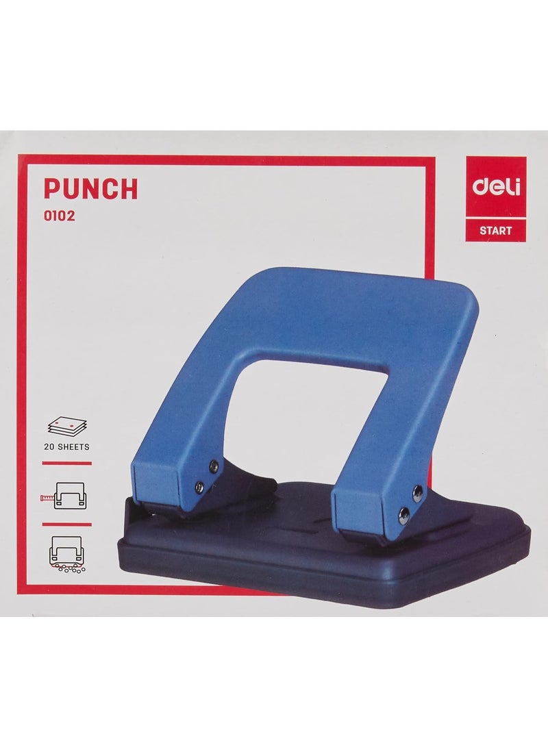 Deli Two Hole Punch 20 Sheets Capacity - Image 3