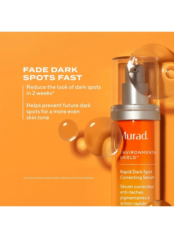 Murad سيروم الوجه السريع لتصحيح البقع الداكنة - يقلل من مظهر بقع الشمس وفرط التصبغ، ويوحد لون البشرة لمظهر أكثر إشراقًا (30 مل) - Image 4