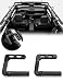 JROAD Bronco Aluminum Grab Handles Roll Bar NonSlip Grip HandlesCompatible with Ford Bronco 20212025 Front Or Rear Seat 4 Door SoftHard TopBronco Raptor Interior Accessories 2PCSBlack - Image 2