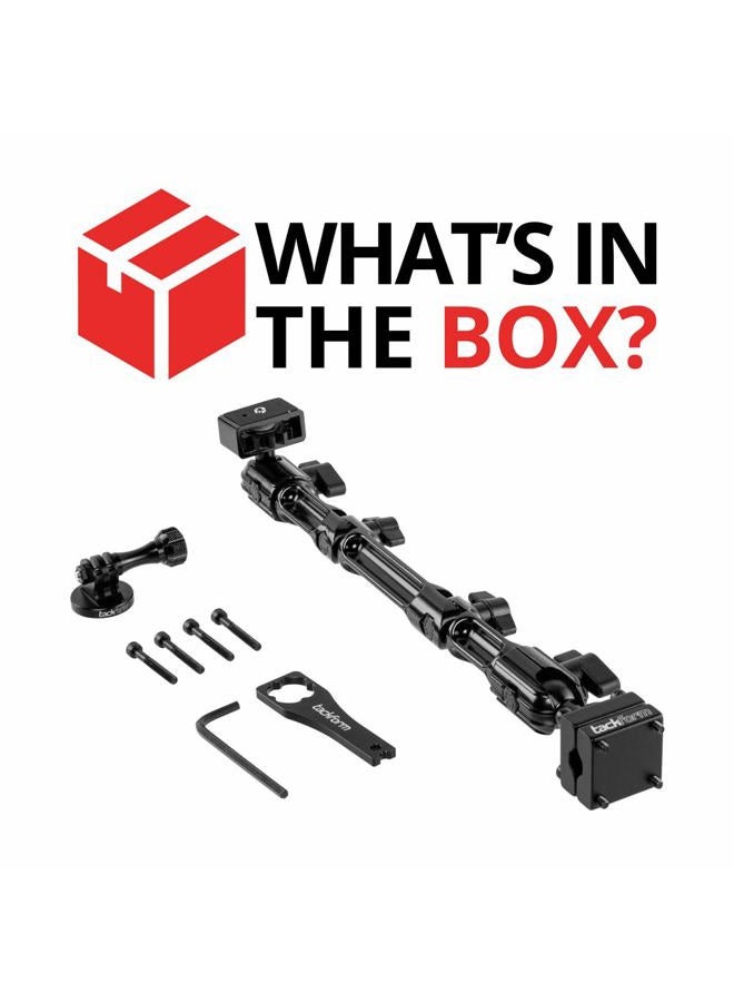 tackform Action Camera Headrest Mount DrivePro Best Car Mount for Recording Racing Video [Super Rigid Design] - Image 5