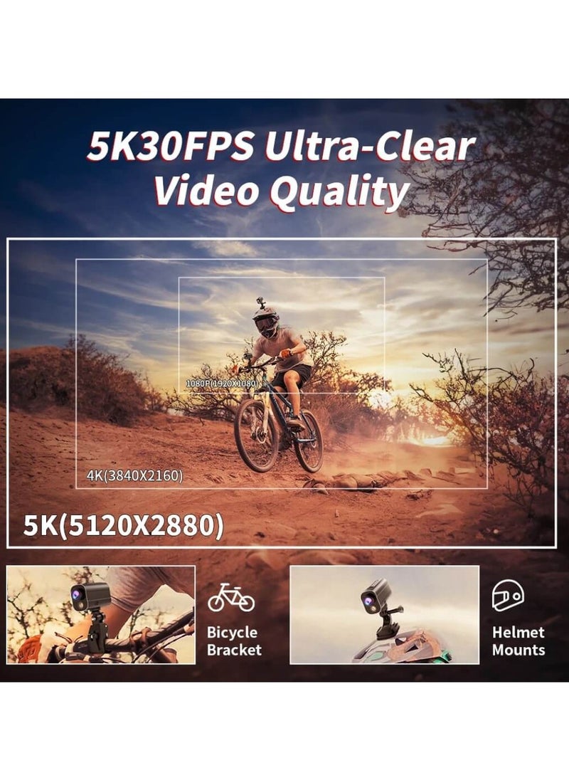 5K Anti Shake Action Camera for Bike & Helmet - pzsku/ZE5FF5089716669B01E9CZ/45/_/1708578793/0c721ecb-8981-47a0-8b3d-1b7f10c75941