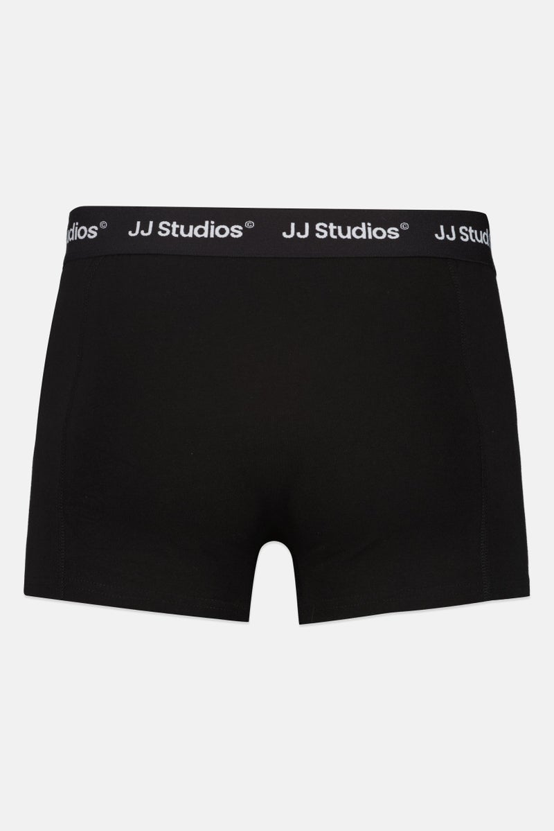 JACK & JONES Men 3 Pieces Brand Logo Trunks, Multicolor - Image 2