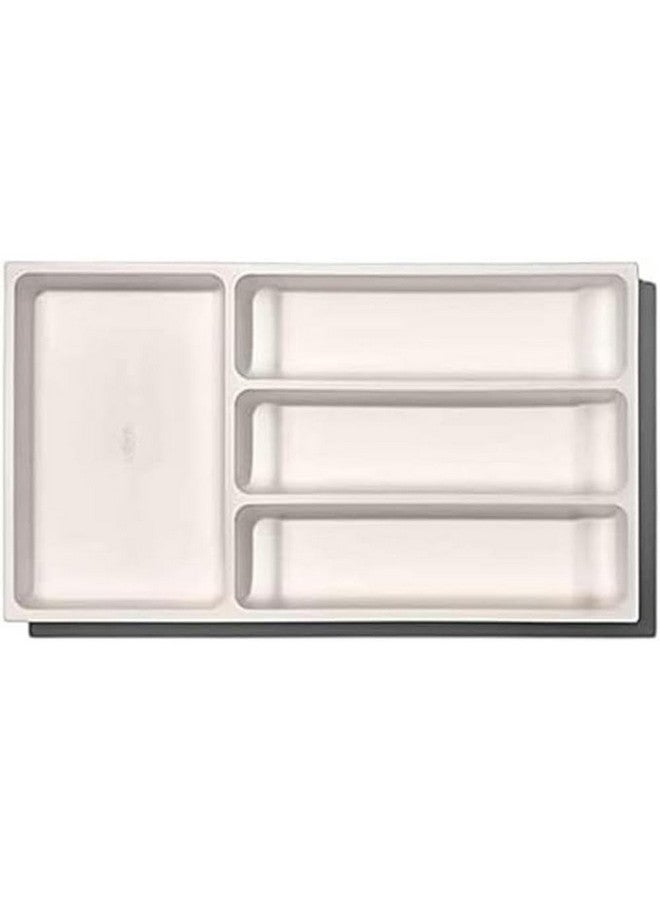 OXO Good Grips Kitchen Drawer, Expandable Utensil Organizer, White - Image 1