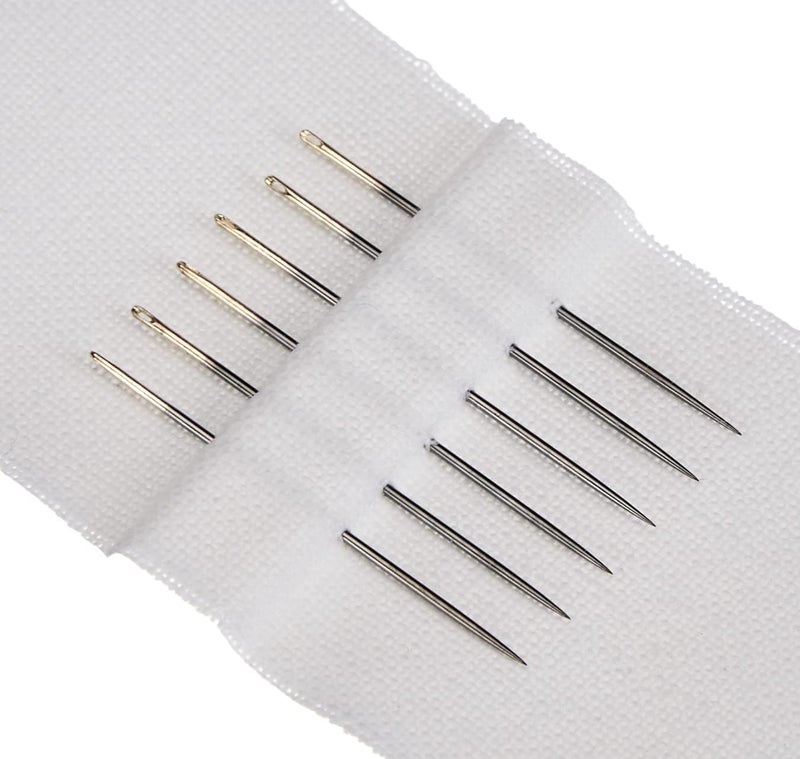 ã‚¯ãƒ­ãƒãƒ¼(Clover) Needles, Quilting No.10, Black/Gold - Image 2