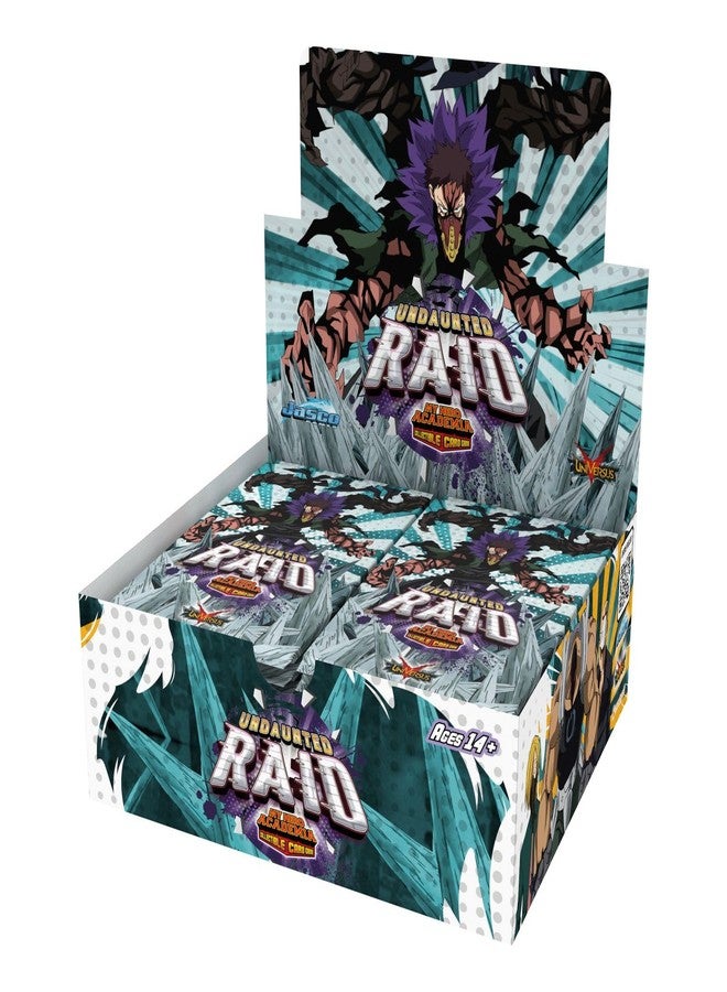 Jasco My Hero Academia Collectible Card Game Series 5: Undaunted Raid Booster Display - Contains 24 Expansion Packs of 11-Cards, Trading Card Game - Image 4