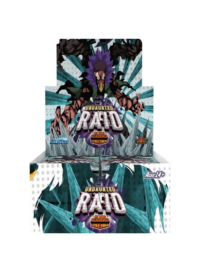 Jasco My Hero Academia Collectible Card Game Series 5: Undaunted Raid Booster Display - Contains 24 Expansion Packs of 11-Cards, Trading Card Game - Image 1