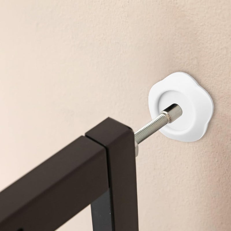Gate Wall Protector Cups and Nonslip Safety Gate Wall Guards for Household Use Plastic Anti-Skid Pads with Fixed Pressure Mount 5pcs Set and Pet Safety - Image 5