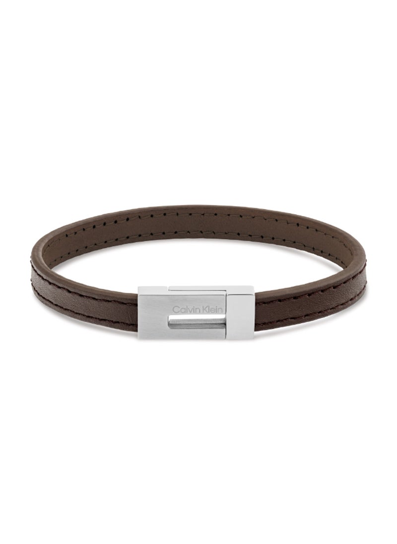 CALVIN KLEIN JEWELRY CK EXPOSED MENS LEATHER BRACELET - 35100021 - pzsku/ZE600204577EE87D54706Z/45/_/1732259423/2402243a-dd4a-4e47-80bd-71757e45c90e