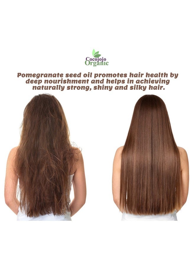 cocojojo Pomegranate Seed Oil 100% Pure Cold Pressed 16 Oz Refined Perfect For Skin Hair Nails Cuticles Premium Grade - Image 4