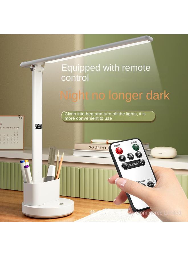 Bluejw New Children's Anti-myopia Learning Special Eye Protection Desk Lamp College Students' Homework Inserted Rechargeable Desk Reading Lamp - Image 2