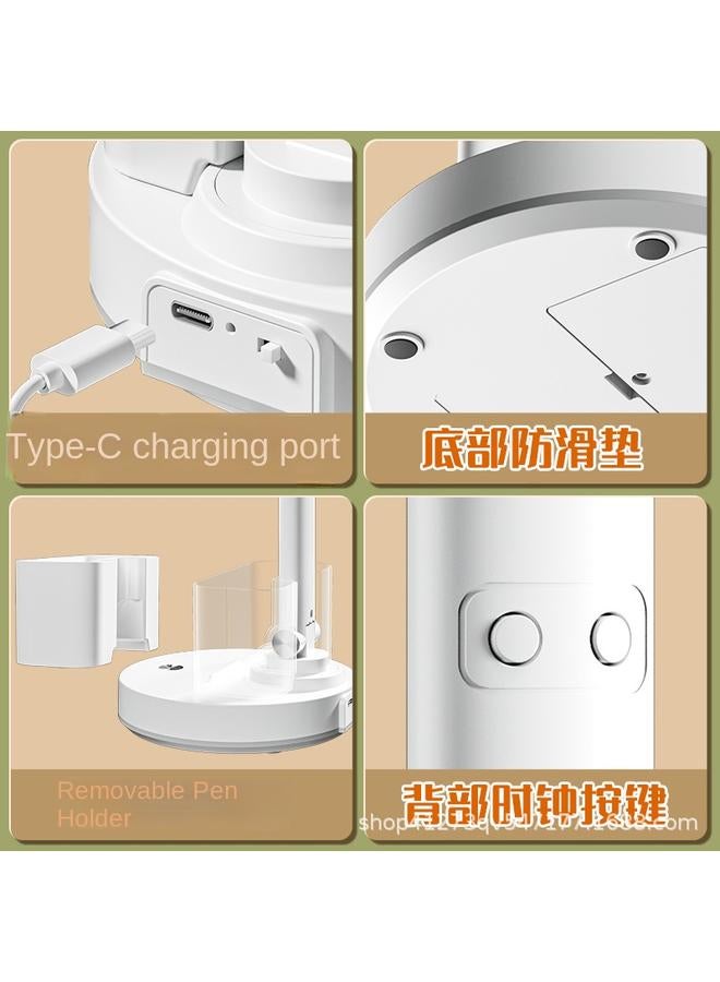 Bluejw New Children's Anti-myopia Learning Special Eye Protection Desk Lamp College Students' Homework Inserted Rechargeable Desk Reading Lamp - Image 5