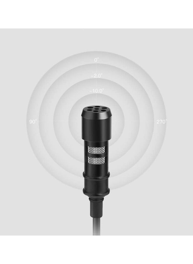 Type-C Lavalier Microphone for Phone, PC, Laptop, Mac, Smartphone - Ideal for Recording, Podcasting, Gaming, Interviews - Image 3