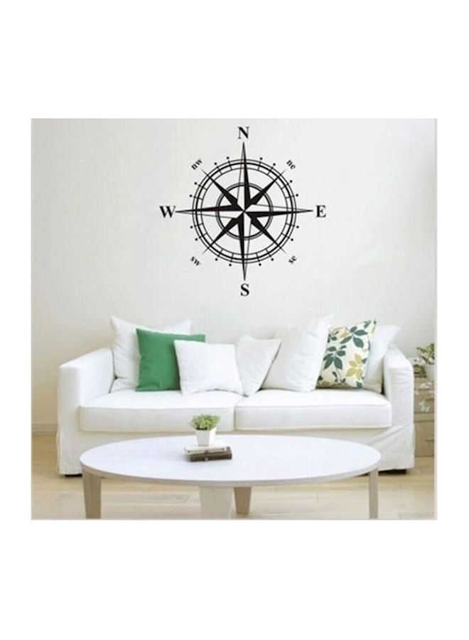 NIBEMINENT Mandala Pattern Wall Stickers Black 55x55centimeter - Image 3