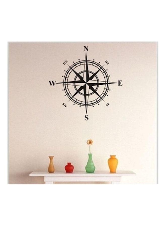 NIBEMINENT Mandala Pattern Wall Stickers Black 55x55centimeter - Image 4