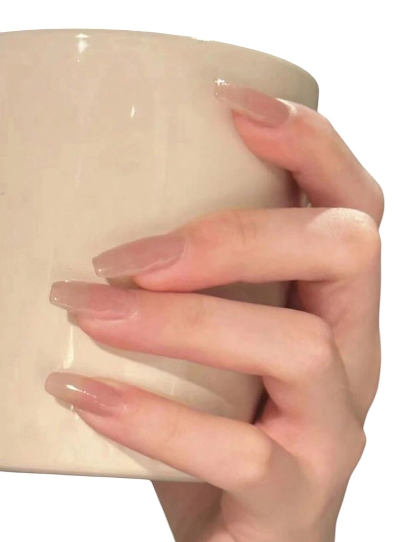 Shein Short Solid Color False Nails Multicolour - 60 PCS - Image 2