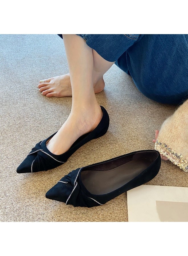 Shougu New Style Low Heel Single Shoe With Pointed Toe - Image 3