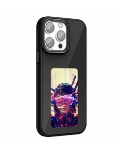 DIY E-Ink Phone Case with APP-Controlled Customizable Rear Projection – Compatible with iPhone 15 Pro Max
