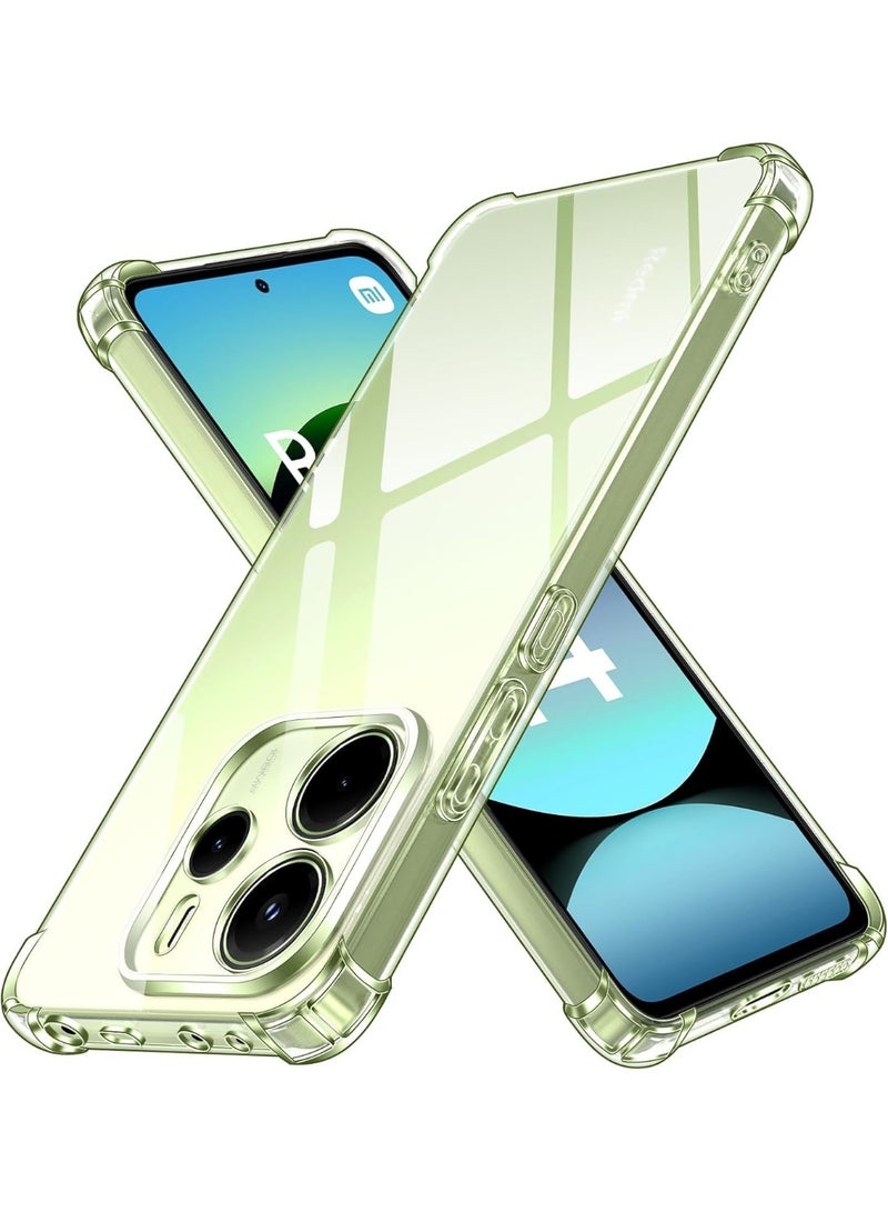 Shockproof Transparent Case Compatible with Xiaomi Redmi Note 14 4G - Image 1