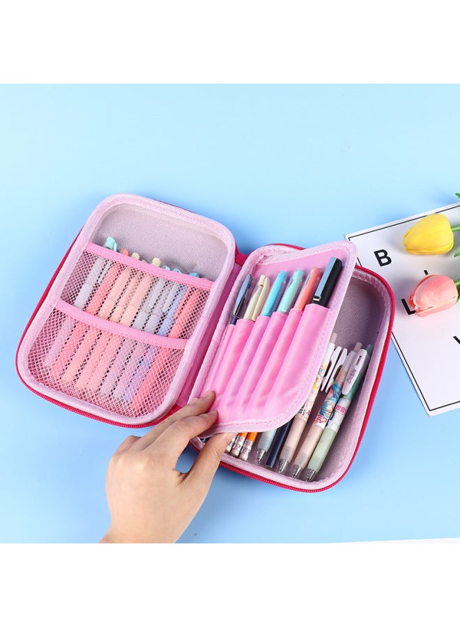 Pu Pencil Case Large Capacity Widened High Color Value Gift Giving 3d Pencil Case Storage Pencil Case Eva Pencil Case - Image 3