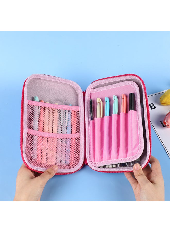 Pu Pencil Case Large Capacity Widened High Color Value Gift Giving 3d Pencil Case Storage Pencil Case Eva Pencil Case - Image 4