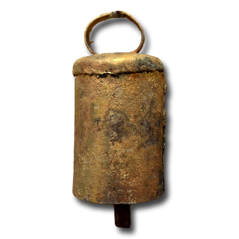 Six 275 inches high Tin Bells with Metal Striker Bell Chime