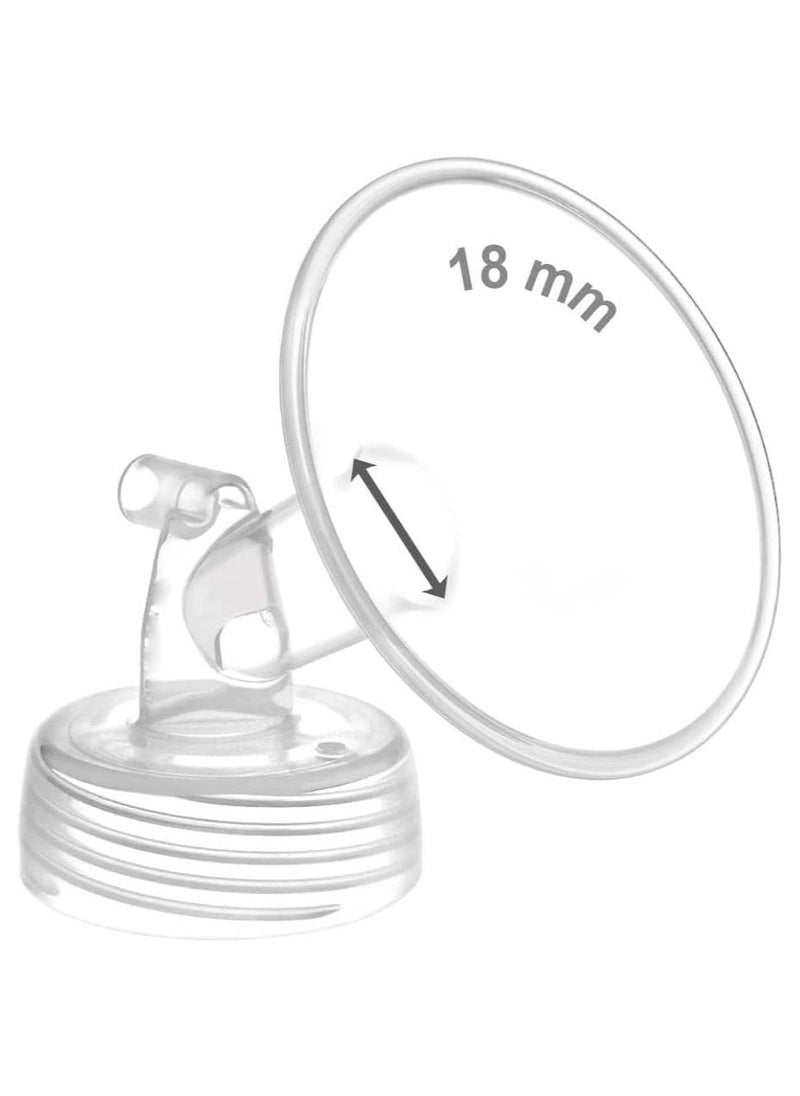 جزء مضخة ل Spectra S1 S2 Spectra 9 Plus مضخة الثدي يشمل فم واسع  One -18mm غير أصلي ل Spectra غير لقطع Spectra Baby USA - Image 1