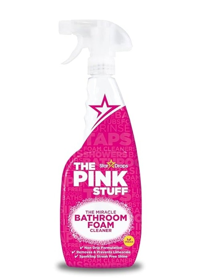 Stardrops The Pink Stuff Miracle Bathroom Foam Cleaner 750 ML