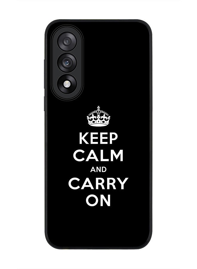 Stylizedd For OnePlus Nord 5 / Ace 5 Ultra Case,Slim fit Camera Protection, Shockproof Thin Phone cover  - Keep calm and carry on