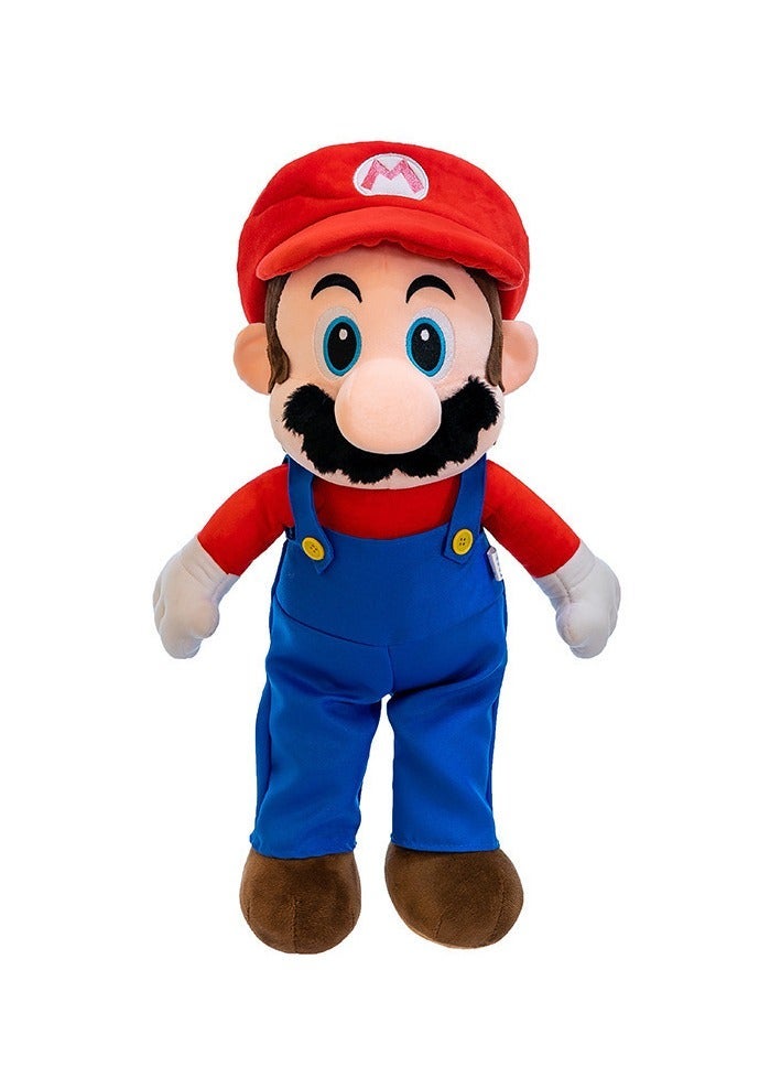 Nintendo Super Mario Plush Toys Mario Doll Holiday Eid Brithday Gifts for Children Ideal Soft and Huggable Cartoon Rag Dolls for Kids Good Cute Washable for Easy Cleaning Plush Toy 53cm - Image 5