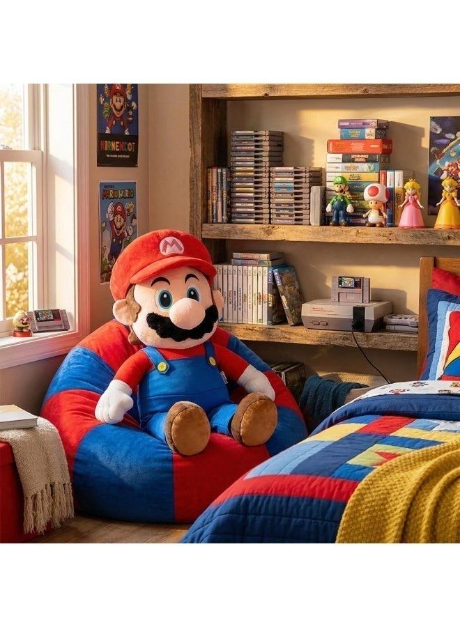 Nintendo Super Mario Toys Mario Plush Doll 21 Inch - Image 5