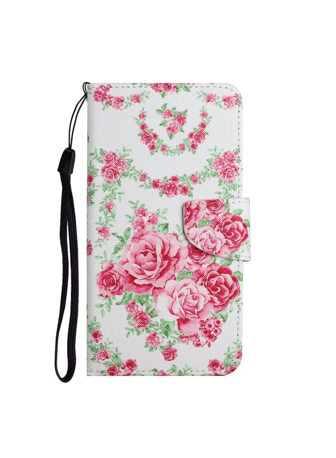 اس-توب جراب لهاتف Samsung Galaxy A03s مقاس 166 مم، جراب جلدي أفقي قابل للطي بنمط مرسوم مع حامل وفتحة بطاقة ومحفظة - Image 2