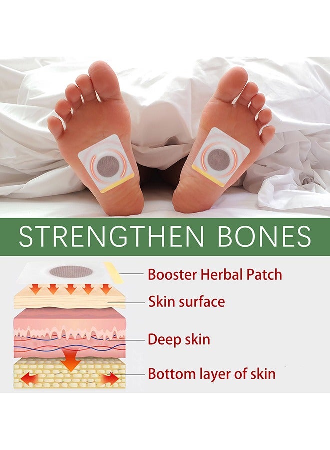 ximonth 10Pcs Height Growth Patch Plant Height Gnhancing foot Patch, Plantar Acupoints Stimulate Healthy Height Growth Care - Image 4