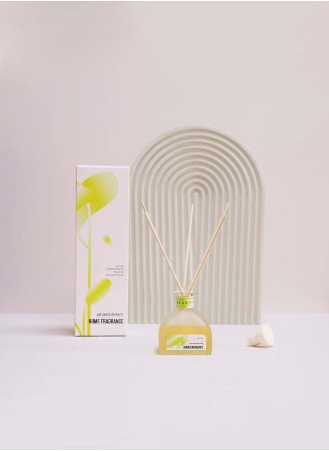 Generic - 90 ml Luxury Reed Diffuser - Lily&Wind Chime | 3 oz | Aromatherapy Air Freshener Fragrance, Home Fragrance, Oil Diffuser - Image 1