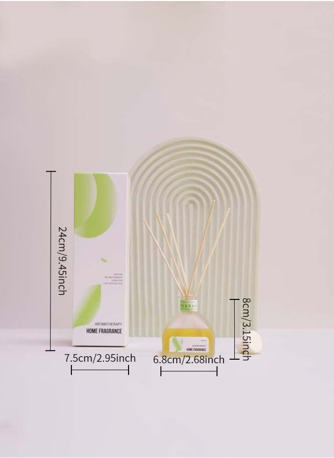Generic - 90 ml Luxury Reed Diffuser - Lily&Wind Chime | 3 oz | Aromatherapy Air Freshener Fragrance, Home Fragrance, Oil Diffuser - Image 1
