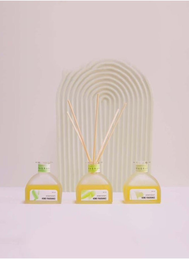 Generic - 90 ml Luxury Reed Diffuser - Lily&Wind Chime | 3 oz | Aromatherapy Air Freshener Fragrance, Home Fragrance, Oil Diffuser - Image 1