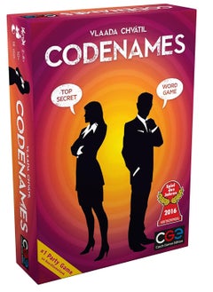 Codenames Board Game – #1 Party Word Game for Families & Friends | Fun Social Deduction Game for 2-8+ Players | Ages 10+ | Fast-Paced, Strategy Game Night Favorite | Includes 265 Cards & More!