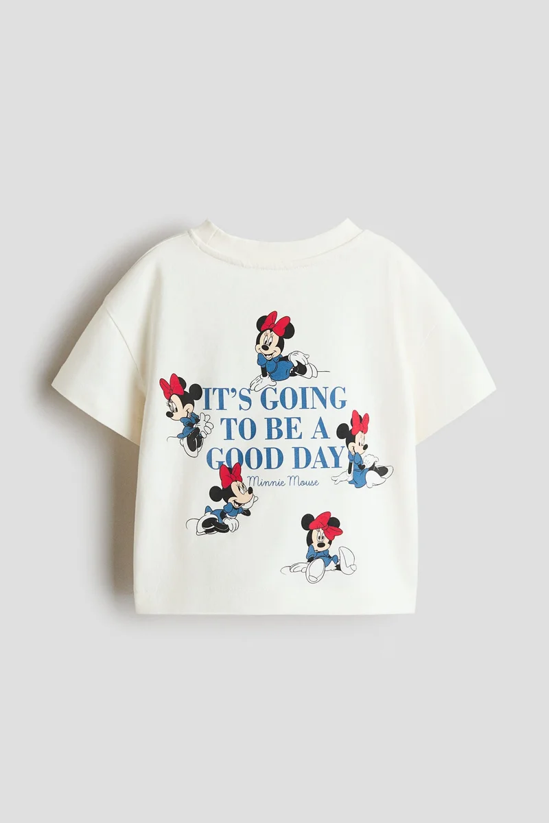 H&M Loose-fit printed T-shirt