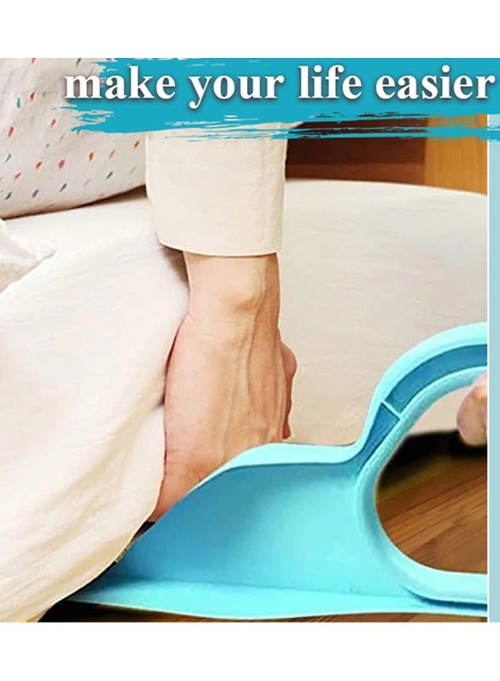 4 قطع سجادة سرير سلمية لرفع الأسرة ورفع السرير أداة مريحة مصممة لراحة الظهر أداة نقل السرير توفر الجهد - Image 5